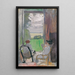 Lucy Hessel und Jeanne Strauss bei den Funken - Édouard Vuillard — gerahmtes Bild an der Wand