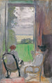 Lucy Hessel und Jeanne Strauss bei den Funken - Édouard Vuillard — Ansicht des Kunstwerks