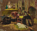 Madame Fontaine geneigt - Édouard Vuillard — Ansicht des Kunstwerks