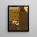 Madame Roussel au chiffonnier - Édouard Vuillard — gerahmtes Bild an der Wand