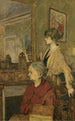 Madame Vuillard und Annette rue de Calais - Édouard Vuillard — Ansicht des Kunstwerks