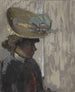 Modell mit großem Hut - Édouard Vuillard — Ansicht des Kunstwerks