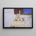Stillleben mit Kerzenleuchter - Édouard Vuillard — gerahmtes Bild an der Wand