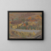 Obstgarten - Édouard Vuillard — gerahmtes Bild an der Wand
