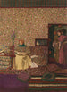 Personnages dans un intérieur L'intimité - Édouard Vuillard — gerahmtes Bild an der Wand