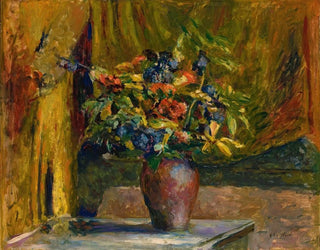 Füße der Drossel und Geranien - Édouard Vuillard — Ansicht des Kunstwerks