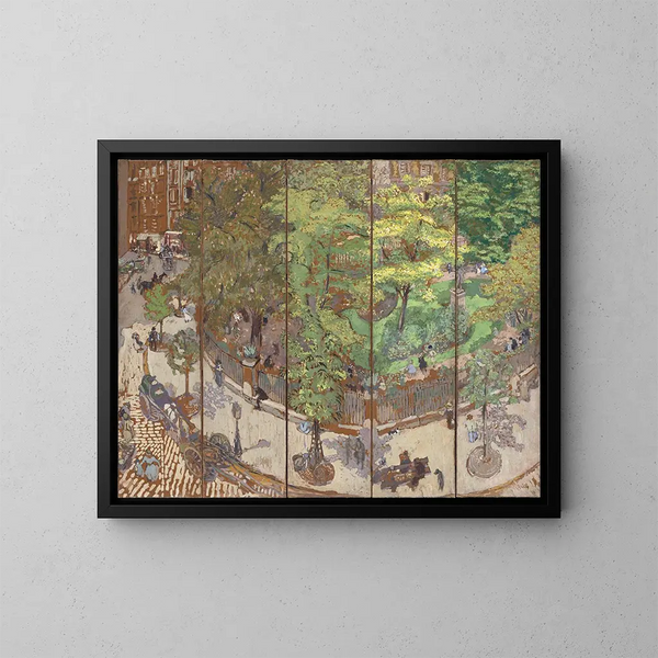 Place Vintimille - Édouard Vuillard — gerahmtes Bild an der Wand
