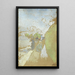 Sentier am Meer Vasouy - Édouard Vuillard — gerahmtes Bild an der Wand