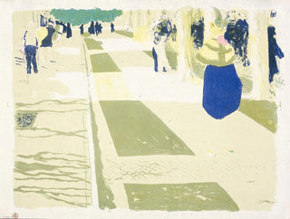 L'avenue - Édouard Vuillard — Ansicht des Kunstwerks