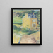 Villa in Saint-Jacut - Édouard Vuillard — gerahmtes Bild an der Wand