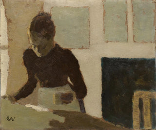 Frau beim Bügeln - Édouard Vuillard — Ansicht des Kunstwerks