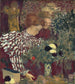 Frau in gestreiftem Kleid - Édouard Vuillard — Ansicht des Kunstwerks
