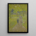 Studie für Sonniger Morgen - Édouard Vuillard — gerahmtes Bild an der Wand