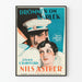 Vintage-Poster Drömmen Om Kärlek - Retro-Wanddekoration