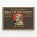 Vintage-Poster Ausstellung Industrie Leder und Schuhe 1908 — gerahmtes Bild an der Wand