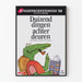 Poster Kinderboekenweek 1988 - Tausend Dinge hinter Türen