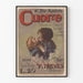 Vintage-Poster Cuore E. De Amicis - Romantische Illustration