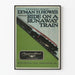 Vintage-Poster - Lyman H. Howes berühmte Fahrt mit einem entlaufenen Zug