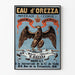 Vintage-Poster Eau d'Orezza Mineral-Korsika Ferrugineus Sauerstoffreich