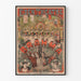 Vintage-Poster Eden-Theater Brahma Wanddekoration Retro