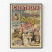 Theatralisches Vintage-Poster Le Petit Duc Opernhaus