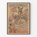 Vintage-Poster Théâtre Eden - Der Schaftritt