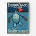 Vintage-Poster Eduard Engels Remscheid Eislaufen