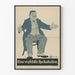 Vintage-Poster Ein verpasster Spekulationsfehler