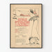 Vintage-Poster zur Einweihung der Königlichen Akademie der Schönen Künste und Musik Charlottenburg