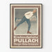 Vintage-Poster Eiskunstlauf Pullach Bürger Bräu Terrassen