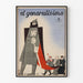 Vintage-Dekorationsposter El Generalisimo