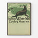 Vintage-Poster Elberfeld Zoologischer Garten mit Seelöwen