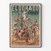Vintage-Poster Eldorado Karnevalsstück Ohé Bricédouille
