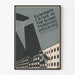 Vintage-Poster zur Bekämpfung der Kriminalität durch Wohnraum in New York