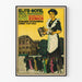 Vintage-Poster Elite-Hotel Zürich 1913 Wanddekoration