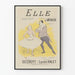 Vintage-Poster Elle Cantique d'amour - Elegante Wanddekoration