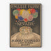 Vintage-Poster Emaille Farbe Nevada von Rudolf Gysin & Co