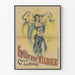 Vintage-Poster Emilienne Vildier Kreolin von Réunion