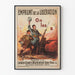 Vintage-Poster Befreiungsausleih - Historische Wanddekoration