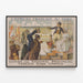 Vintage-Poster Französische Staatsanleihe 5% 1920 – Historische Wanddekoration — gerahmtes Bild an der Wand