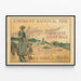 Vintage-Poster Nationalkredit 1918 - Historische Wanddekoration — gerahmtes Bild an der Wand