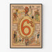 Vintage-Poster Nationaler Anleihe 6 % 1920 – Historische Wanddekoration