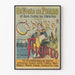 Vintage-Poster Die Märchen von Figaro - Retro-Wanddekoration