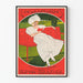 Vintage-Poster Engelhorns Allgemeine Roman-Bibliothek, Lesen und Entspannung