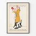 Vintage-Poster Engelhorns Romanbibliothek – Literarische Wanddekoration