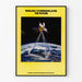 Vintage-Poster Satellit - Englisch Kommuniziert Die Zukunft