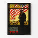 Vintage Wandposter 'Enlist - Auf welcher Seite des Fensters stehst du?'