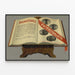Vintage-Werbeplakat Enterosalicyl - Wanddekoration Rheuma — gerahmtes Bild an der Wand