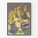 Vintage-Werbeposter Éphédrocure Wanddekoration