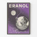 Vintage-Poster ERANOL iodisch kolloidfrei für Emphysem